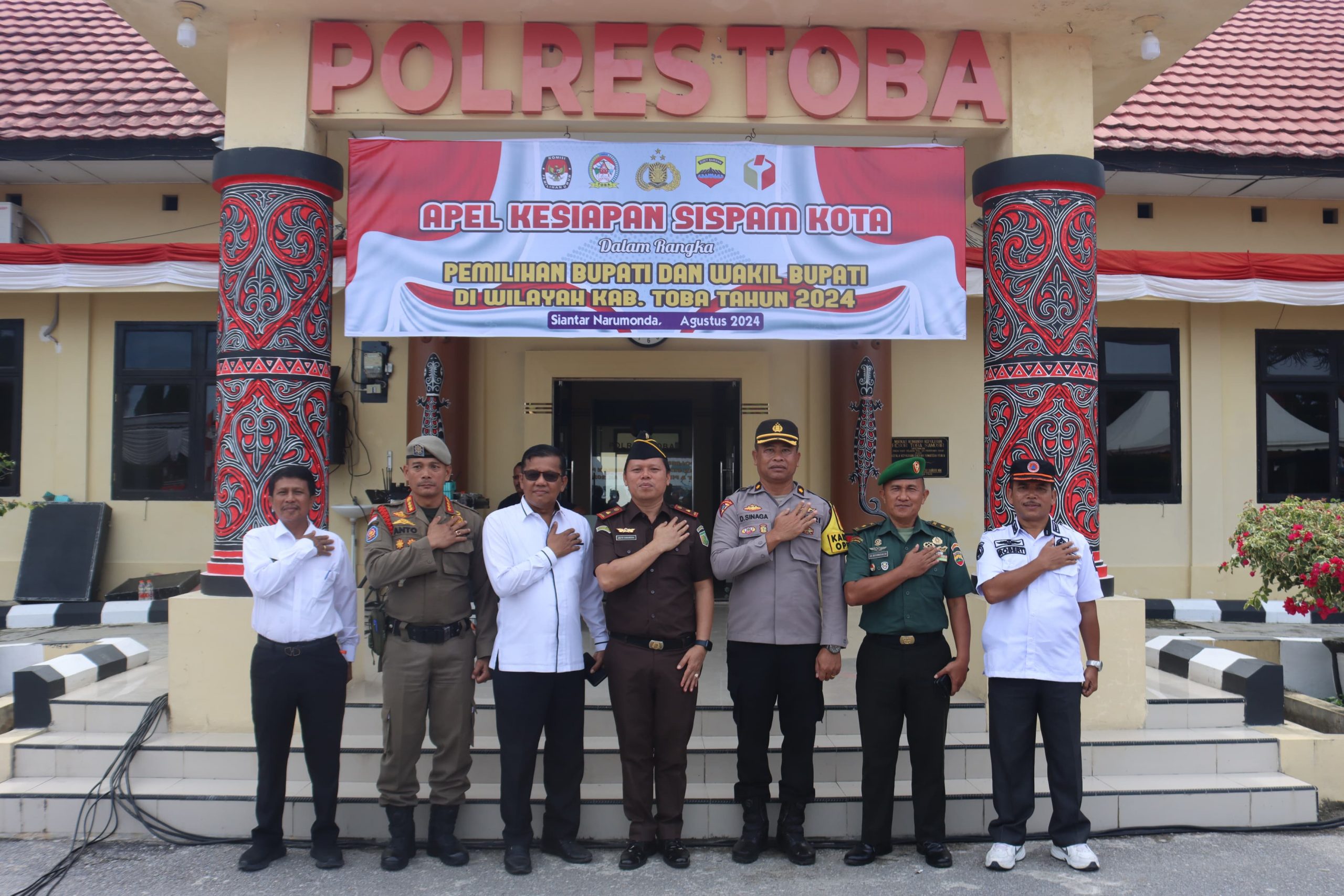 BPBD Toba Mengikuti Apel Kesiapan Sispam Kota BPBD Toba Mengikuti Apel Kesiapan Sispam Kota