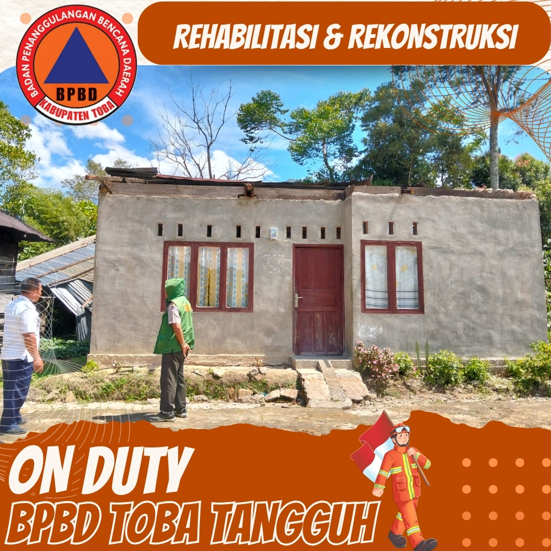 Survei Rehabilitasi dan Rekonstruksi Rumah Guru Terdampak Puting Beliung