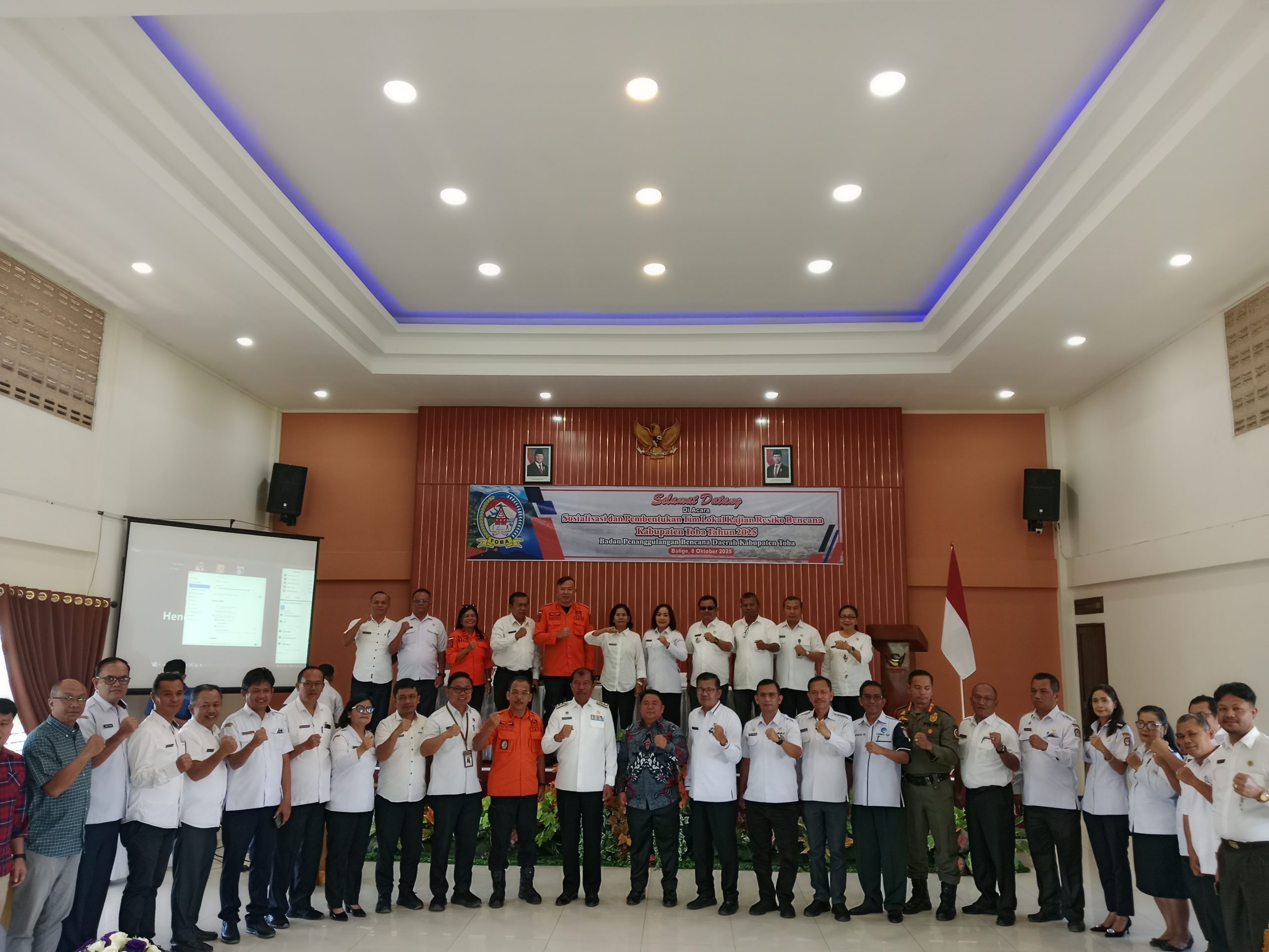 Sosialisasi dan Pembentukan Tim Lokal Kajian Resiko Bencana